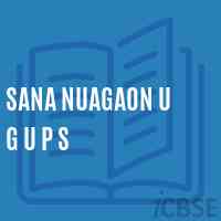 Sana Nuagaon U G U P S Middle School Logo