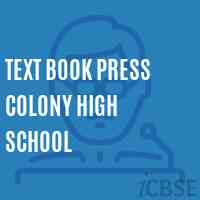 Text Book Press Colony High School Logo