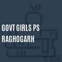 Govt Girls Ps Raghogarh Primary School Logo