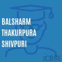 Balsharm Thakurpura Shivpuri Primary School Logo