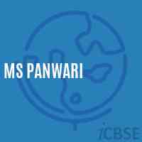 Ms Panwari Middle School Logo