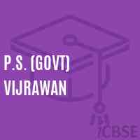 P.S. (Govt) Vijrawan Primary School Logo