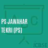 Ps Jawahar Tekri (Ps) Primary School Logo