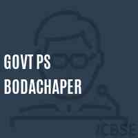Govt Ps Bodachaper Primary School Logo