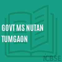 Govt Ms Nutan Tumgaon Middle School Logo