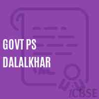 Govt Ps Dalalkhar Primary School Logo