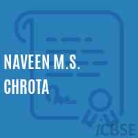 Naveen M.S. Chrota Middle School Logo