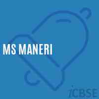 Ms Maneri Middle School Logo
