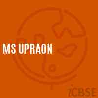 Ms Upraon Middle School Logo