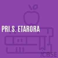 Pri.S. Etarora Primary School Logo