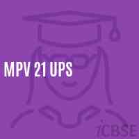 Mpv 21 Ups Middle School Logo