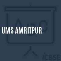 Ums Amritpur Middle School Logo