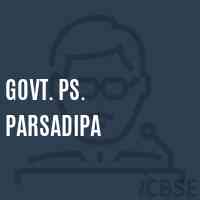 Govt. Ps. Parsadipa Primary School Logo