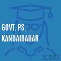 Govt. Ps. Kandaibahar Primary School Logo