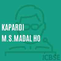 Kapardi M.S.Madal Ho Middle School Logo