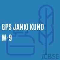 Gps Janki Kund W-9 Primary School Logo