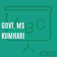 Govt. Ms Kumhari Middle School Logo