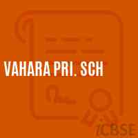 Vahara Pri. Sch Middle School Logo