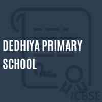Dedhiya Primary School Logo