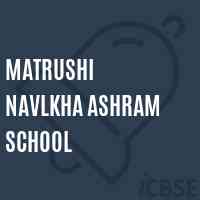 Matrushi Navlkha Ashram School Logo