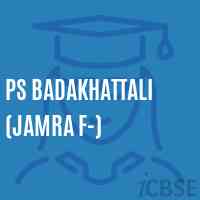 Ps Badakhattali (Jamra F-) Primary School Logo