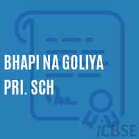 Bhapi Na Goliya Pri. Sch Primary School Logo