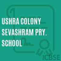 Ushra Colony Sevashram Pry. School Logo