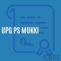 Upg Ps Mukki Primary School Logo