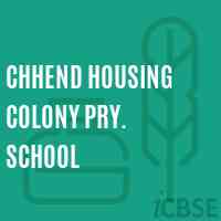 Chhend Housing Colony Pry. School Logo