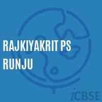 Rajkiyakrit Ps Runju Primary School Logo
