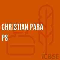 Christian Para Ps Primary School Logo