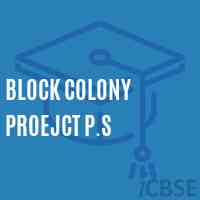 Block Colony Proejct P.S Primary School Logo