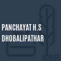 Panchayat H.S Dhobalipathar School Logo