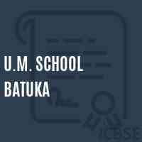 U.M. School Batuka Logo