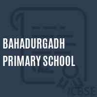 Bahadurgadh Primary School Logo