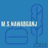 M.S.Nawabganj Middle School Logo