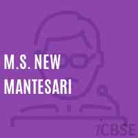 M.S. New Mantesari Middle School Logo