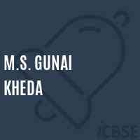 M.S. Gunai Kheda Middle School Logo