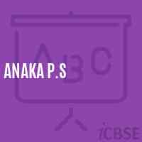 Anaka P.S Primary School Logo