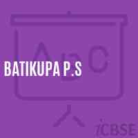 Batikupa P.S Primary School Logo