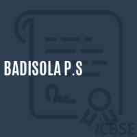 Badisola P.S Primary School Logo