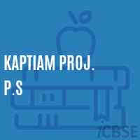 Kaptiam Proj. P.S Primary School Logo