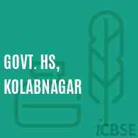 Govt. Hs, Kolabnagar Secondary School Logo