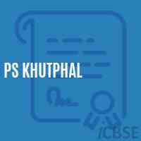 Ps Khutphal Primary School Logo
