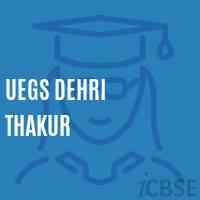 Uegs Dehri Thakur Primary School Logo