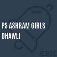 PS Ashram Girls DHAWLI Primary School Logo