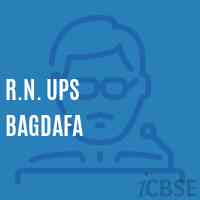 R.N. Ups Bagdafa School Logo