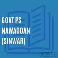 Govt Ps Nawagoan (Sinwar) Primary School Logo
