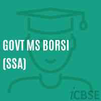 Govt Ms Borsi (Ssa) Middle School Logo