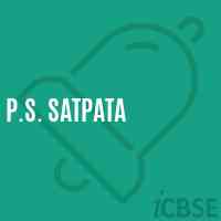 P.S. Satpata Primary School Logo